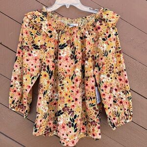 Blouse 100% Cotton scoop Neck